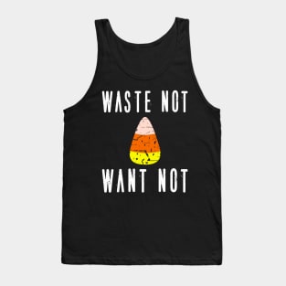 Candy Corn Waste Not Want Not Tank Top
